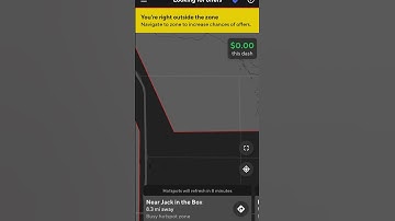 Dasher tip for going to zone without leaving your house