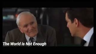 Desmond Llewelyn's last scene as Q-THE WORLD IS NOT ENOUGH(1999 Film)
