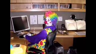clown man disappears