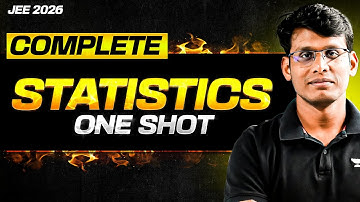 JEE 2026: Complete Statistics in One Shot | WAR🔥