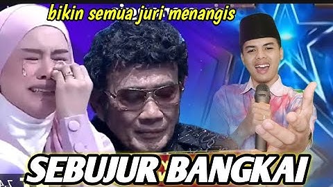 Lagu sebujur Bangkai Membuat Semua Juri menangis histeris 😭