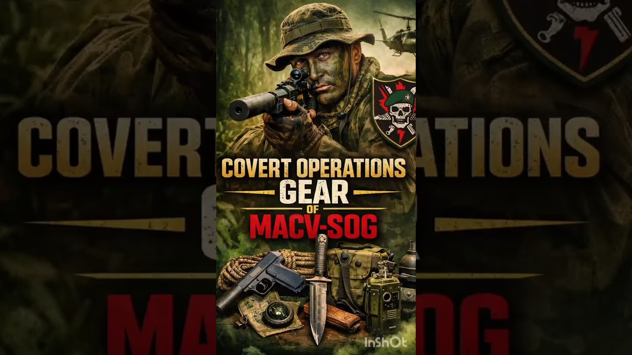 Covert Operations Gear of MACV-SOG | Vietnam War Secrets Revealed 