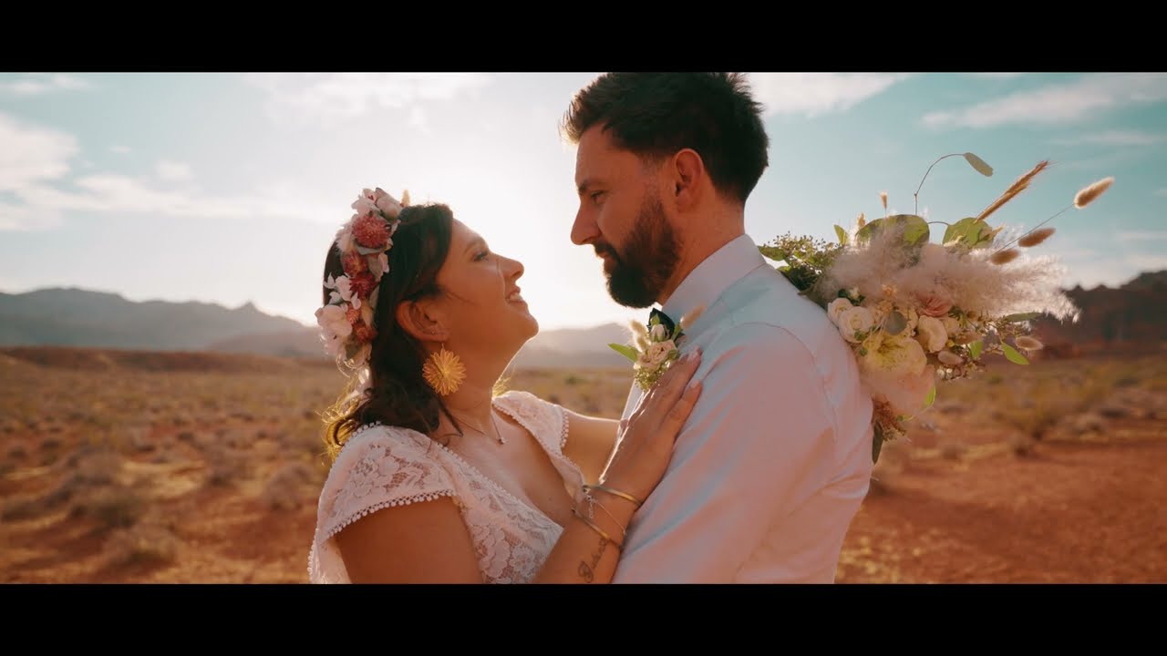 Elopement / mariage Valley of Fire - Alexandra & Hugo- October 16th 2024