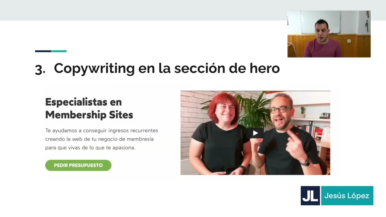 03 - Escritura persuasiva - Copywriting para páginas web