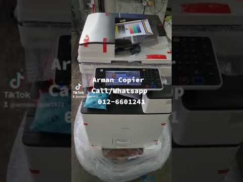 Test Run  Ricoh Color Mpc3503