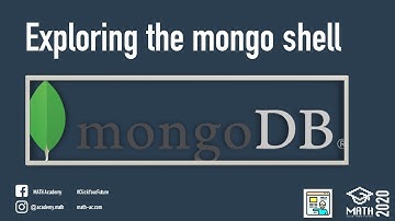 Exploring the mongo shell -Arabic  = استكشاف مونغو شل