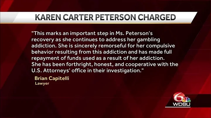 Karen Carter Peterson charged with wire fraud in c...
