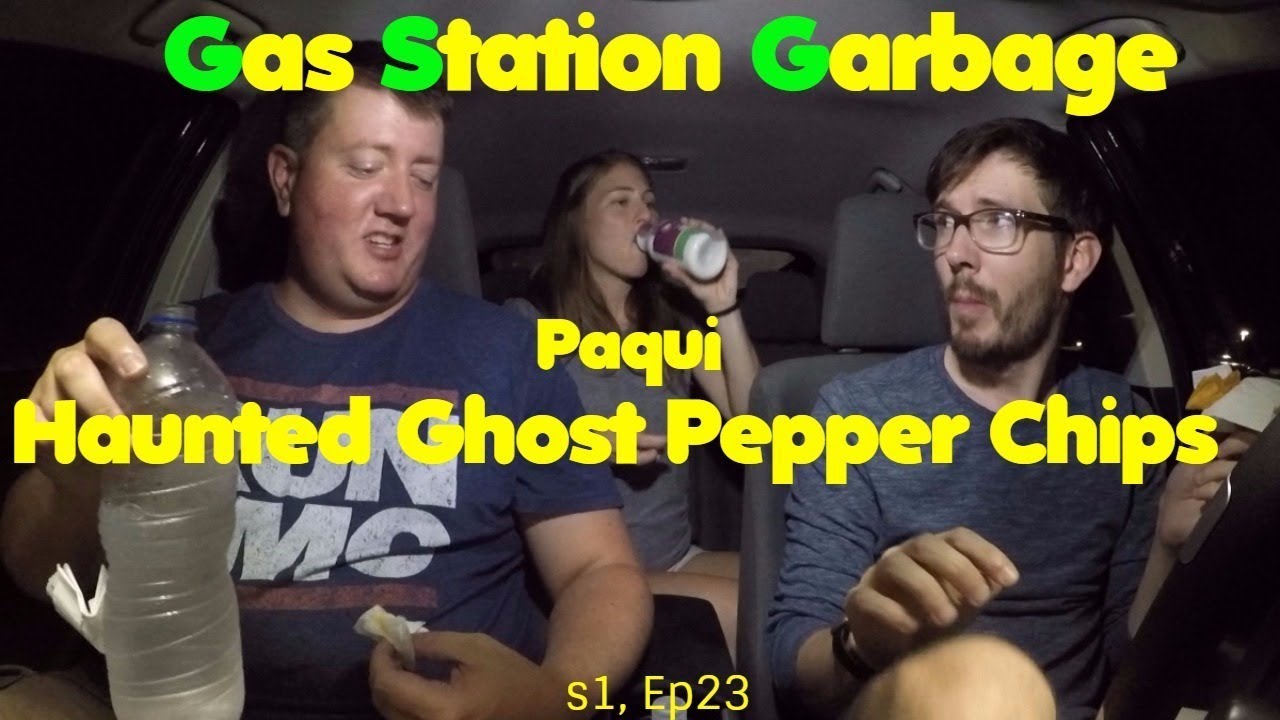 Paqui Haunted Ghost Pepper Chips Gas Station Garbage s1e23 YouTube