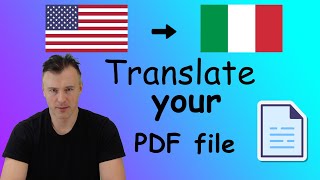 How to translate PDF to Italian language with DocTranslator.com screenshot 5