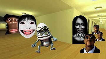 POV UNLIMITED NEXTBOTs CHASED ME IN LIMINAL ON GMOD #GMod #GarrysMod #EkuOnGMod #Nextbot