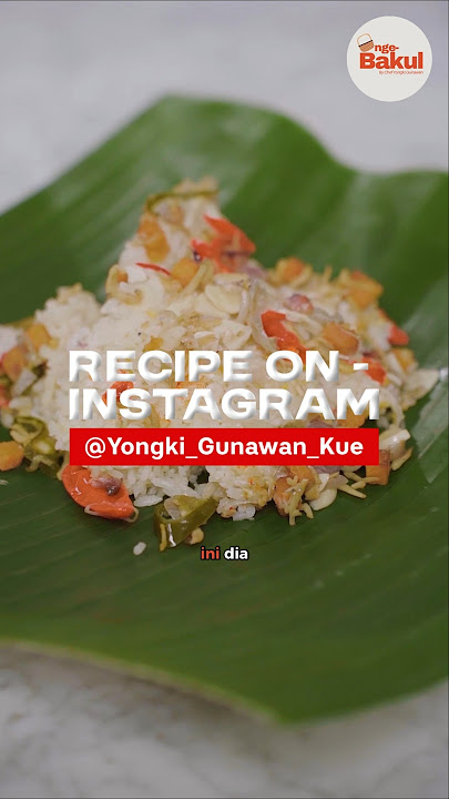 Sundanese rice cake #NgeBakul