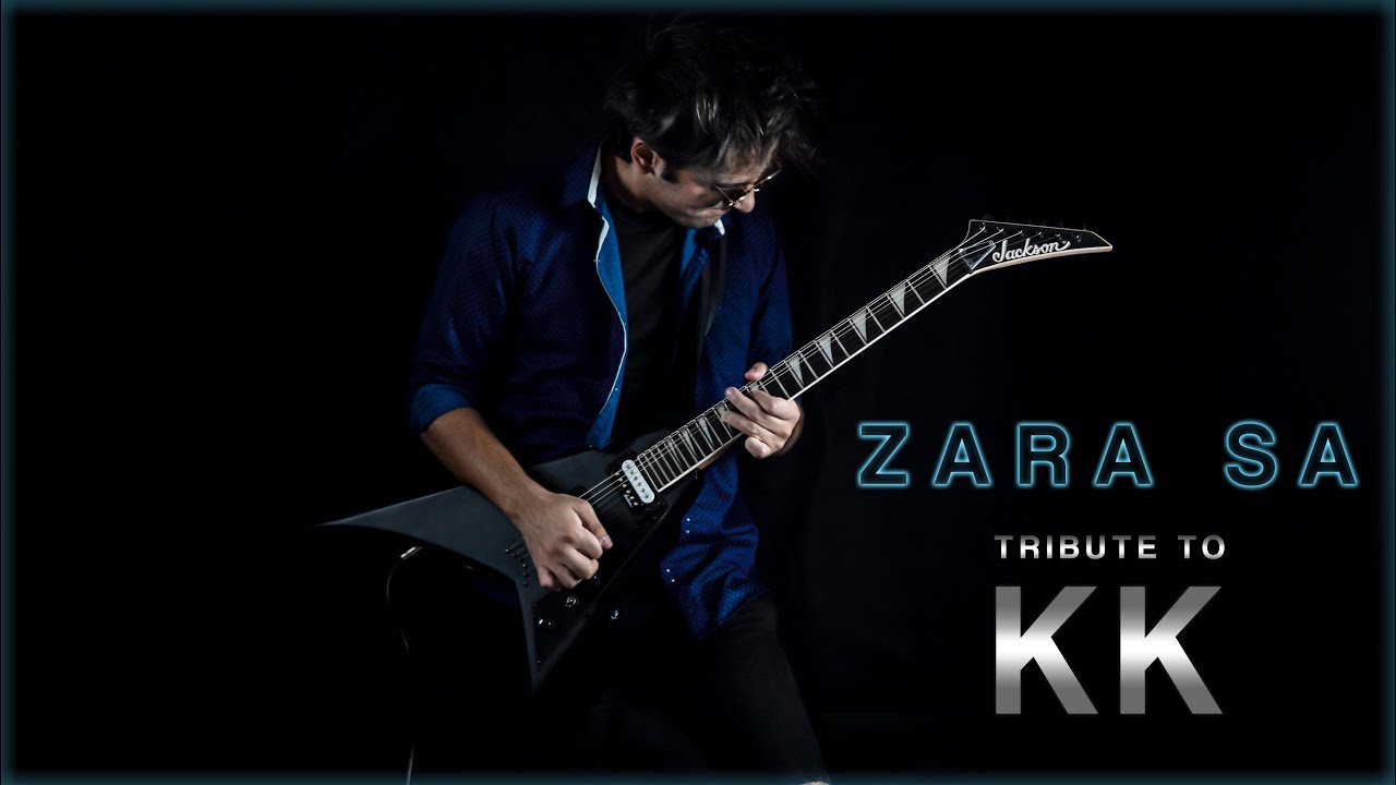 Zara Sa   Tribute To KK   Electric Guitar Cover By Rafay Zubair