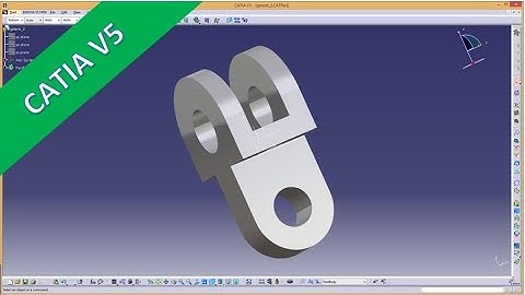 3.8 Gelenk_2 - Catia v5 Training - Thick pad - Thick pocket - Tri tangent filet