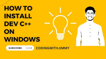 Lecture 2: (part 1) How to Install Dev C++ on Windows | Dev C++ | C++ Programming | CODINGwithJIMMY