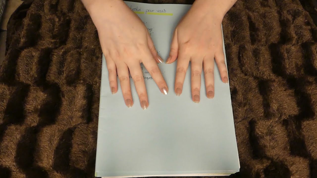 [ASMR] Retour sur mes anciennes vidéos ~ Close up whisper ~ Bruit de papier 😴