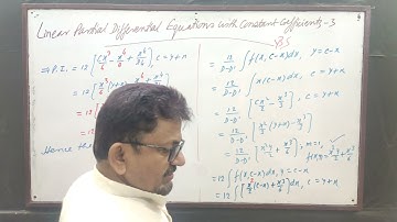 Linear Partial Differential Equations with Constant Coefficients 3,by Yogendra Bahadur Singh