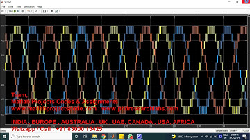 Selective Harmonic Elimination Based on Cascaded H-bridge 13 level Inverter for three phase-Simulink