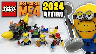 LEGO Despicable Me 4 Minions and Banana Car (75580)  2024 Set Review