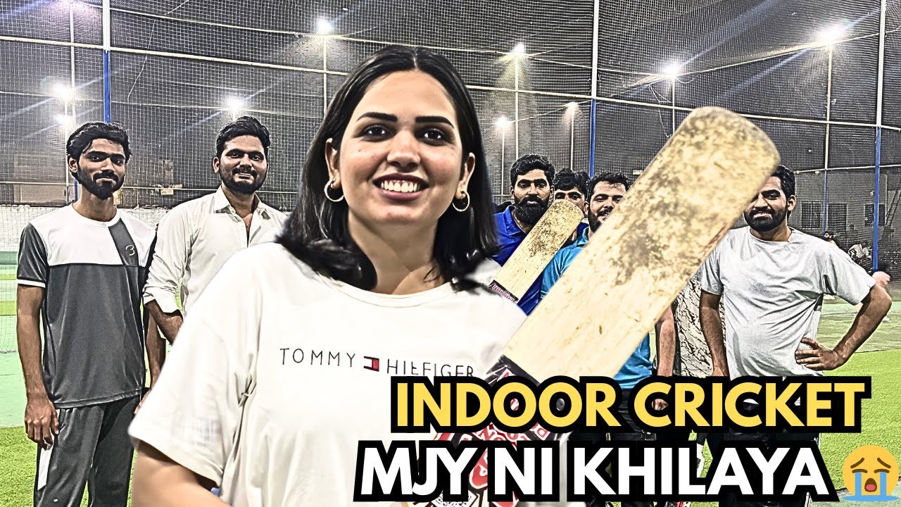 INDOOR CRICKET KHELNY GAY 🥵 MJY KHILAYA HI NI KISI NE 😭