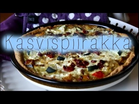 Salsaava Kasvispiirakka. 