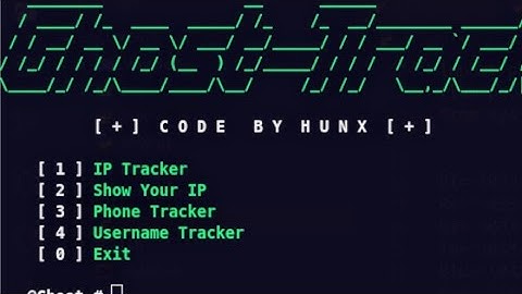 How to install Ghost track  (Track location or mobile number) in Kali Linux Terminal 2025