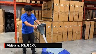 Walk Behind Floor Scrubber Scrubo Pristine 16