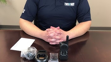 Unboxing The Motorola CLS1110 Two-Way Radio