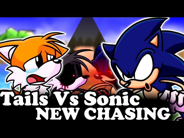 FNF, Tails Vs Sonic - New Chasing, Vs Tails.Exe V2, Mods/Hard/Gameplay