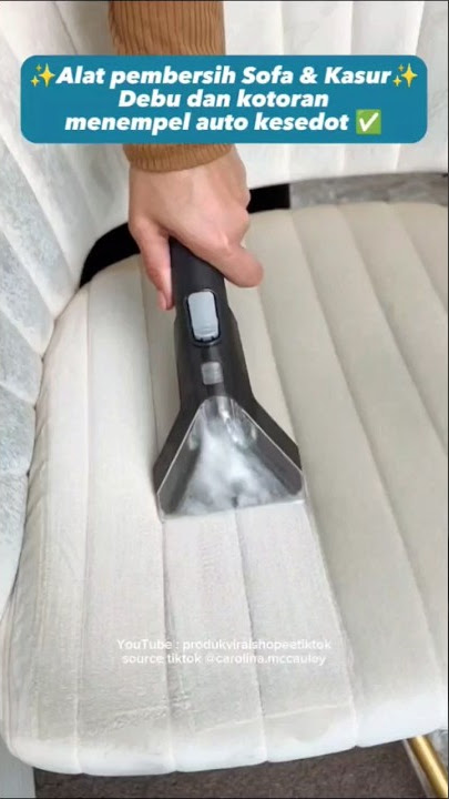 Alat pembersih sofa dan kasur ✅ noda hitam menempel auto kesedot 👍🏻