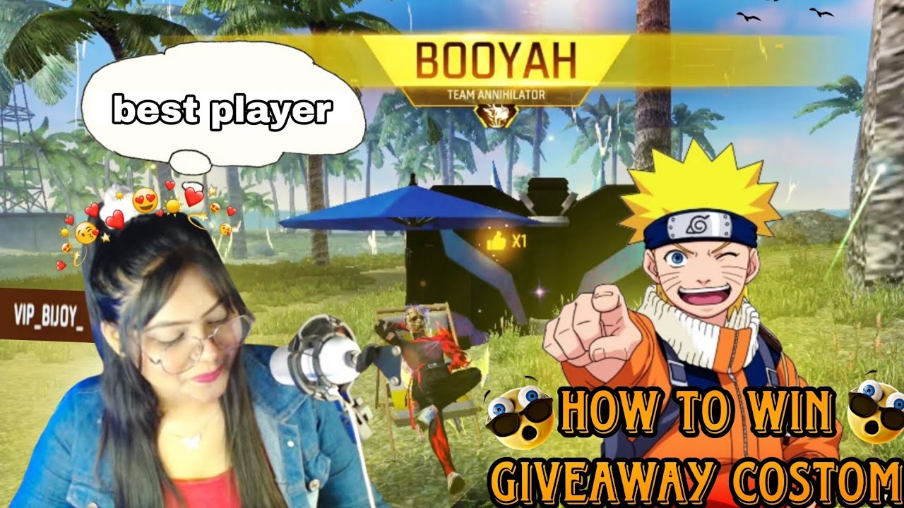 HOW TO WIN GIVEAWAY CUSTOM 🔥🏆 | VIP BIJOY_ YT - GARENA FREE FIRE - YouTube
