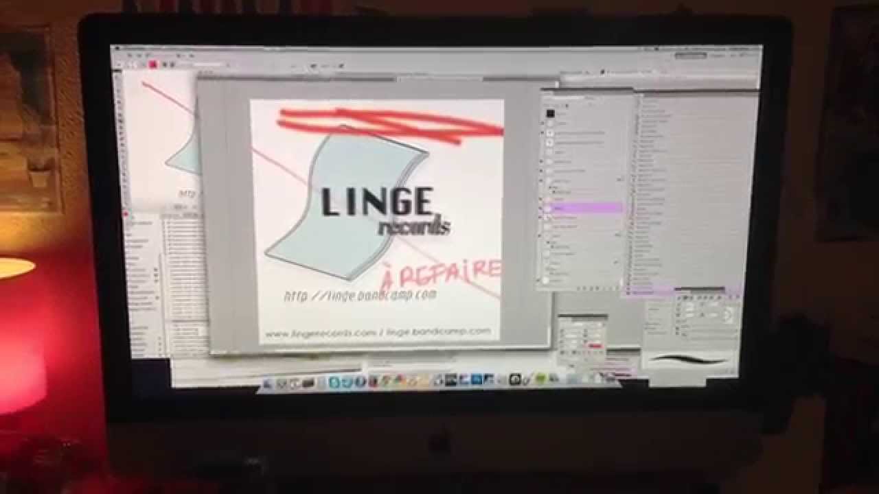 Les stickers à refaire, by Linge Records.