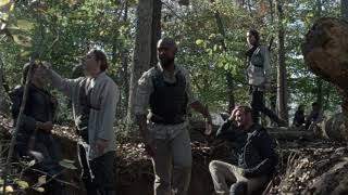 TWD 1016 - Everyone recovering the horde and everything / Connie's apparition getting saved