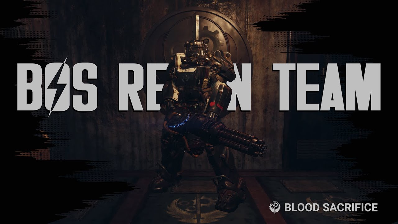 Fallout 76: Human Heavy Gunner x Blood Sacrifice Build | Conquer the Gleaming Depths | BOS Recon