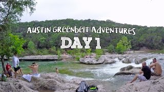 Austin Greenbelt Adventures Day 1 (1440p) | Feiyu G4 3-Axis Gimbal #slowtv