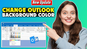 How to change outlook background color - Full Guide