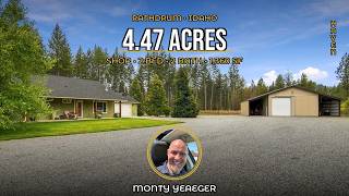 5364 W Golden Ave Rathdrum ID 83858 | 4.47 Acre Horse Property with Shop for Sale