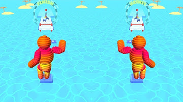 ROPE-MAN RUN 🔶🧶🔷  Gameplay All Levels iOS, Android Walkthrough Game Mobile New Level