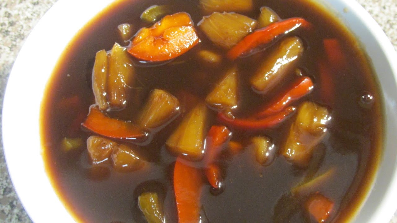 carne de res bogota Receta de la salsa agridulce - Cocina con Jassy