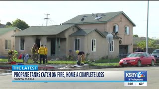 Major damage to Santa Maria home after fire