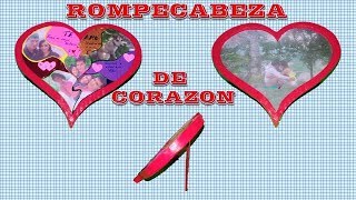 Sorprenda a tu pareja con este corazón  -Regalo para tu día especial- Manualidades de cartón