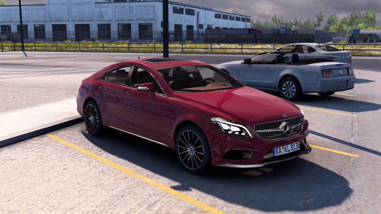 Mercedes-Benz CLS-Class (C218) | ATS - 1.45 Car Mod | Wyoming Trip