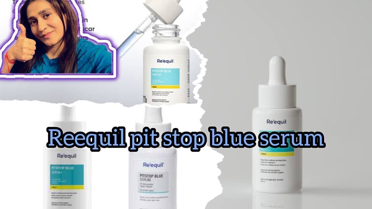BEST REEQUIL PIT SPOT BLUE SERUM REPAIR ACNE MARKS RECUDE PIGMENTATION for all skin types 