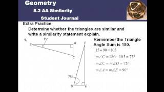 Geometry Lesson 8-2