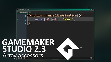 [GMS2.3] Array Accessors in Gamemaker Studio 2.3 | Funbox tutorial
