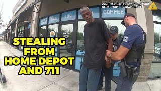 Busted for Theft - West Palm Beach Florida