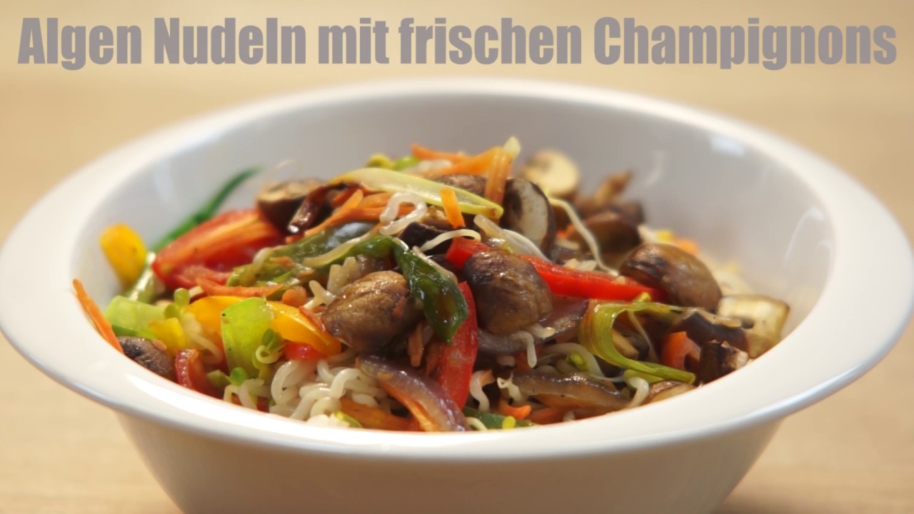 Low carb noodles (healthy), 3 Kalorien Nudeln aus Algen (Kelp Noodles