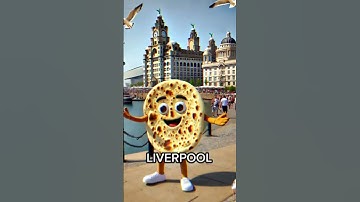 UK Cities As Pockets Of Air In Naan Bread #shorts #ukcities #naan