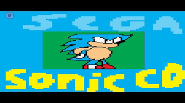 Pocket game developer Sonic CD project intro movie