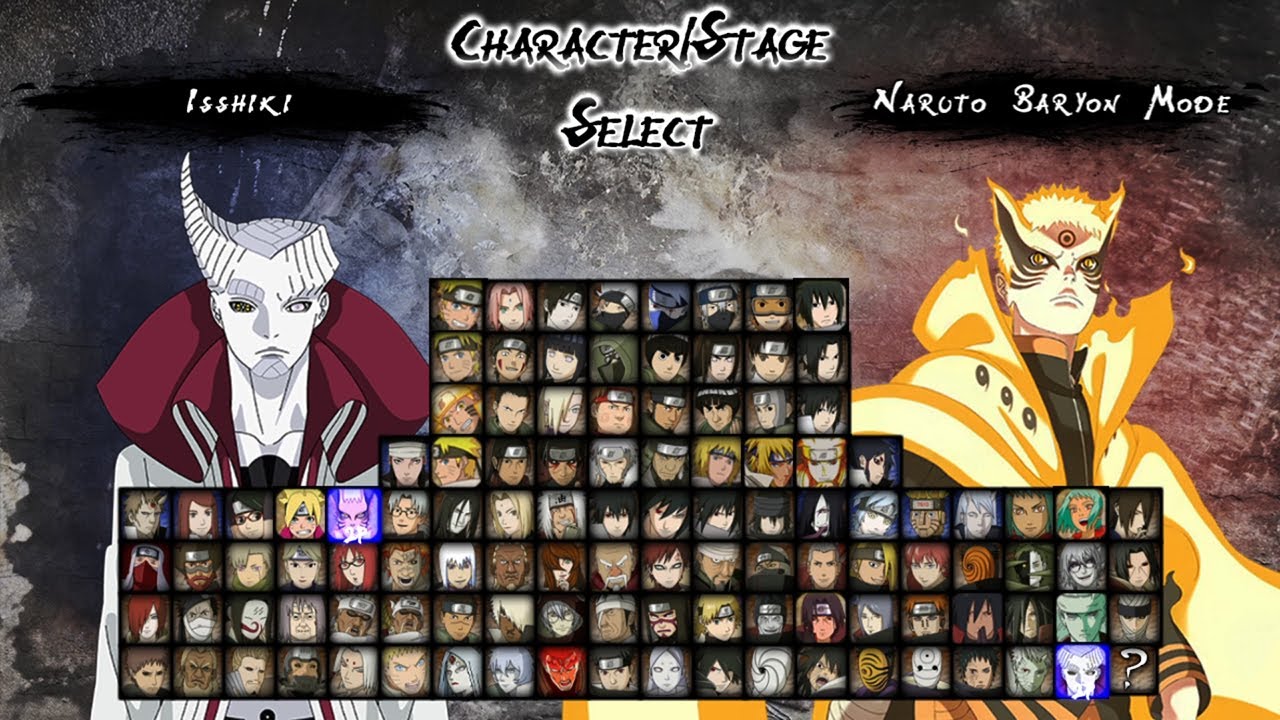 Naruto Shippuden Ultimate Ninja 6 Mugen : FULL Characters 2022