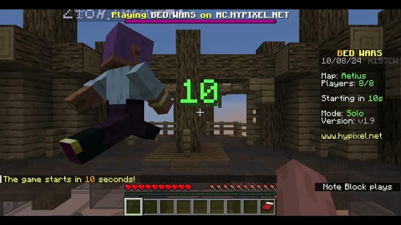Minecraft bedwars suffering - YouTube
